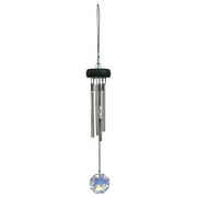 Woodstock Windchimes Precious Stones Chimes Crystal, Wind Chimes For Outside, Wind Chimes For Garden, Patio, and Outdoor Décor, 12"L