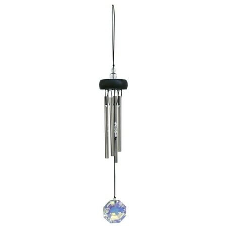 Woodstock Windchimes Precious Stones Chimes Crystal, Wind Chimes For Outside, Wind Chimes For Garden, Patio, and Outdoor Décor, 12"L