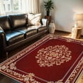 thumbnail image 3 of 3'x5' Carpet For Area Rugs Carpet For Dining Room Table Area Rug Soft Dining Area Rug Plaid Area Rug, 3 of 10