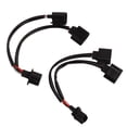 thumbnail image 5 of uds 9008 H13 conversión de faros cableado arnés adaptador macho a hembra Plug and Play para camioneta cable LED, 5 of 5