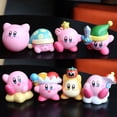 thumbnail image 3 of 6-8 piezas Anime Kirby juguetes colección de figuras de acción lindo Rosa Kirby PVC regalo de Navidad para niñazhangyuxiang, 3 of 3