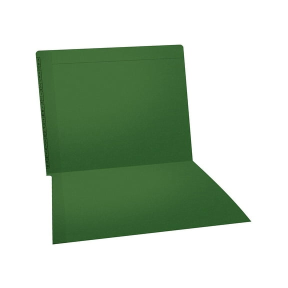 Medical Arts Press Kardex Match Reinforced End Tab File Folder Straight Cut Letter-Size Green