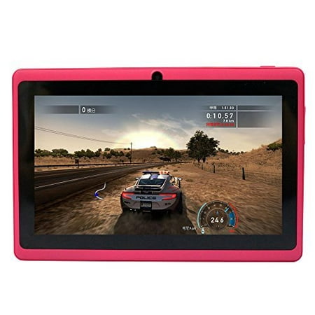 Yuntab 7 inch Google Android Tablet PC Wifi 8GB Q88 Quad Core 1024x600 Resolution Dual Camera Google Play Pre-loaded 3D Game - (Best Android Games Not On Google Play)