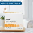 thumbnail image 4 of McKesson Tongue Depressors, Non-Sterile Wooden Sticks, 6 in, 500 Count, 1 Pack, 4 of 9