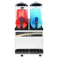 thumbnail image 3 of KFFKFF 15Lx2 Commercial Slush Machine Margarita Granita Maker Frozen Drink Machine Stainless Steel, 3 of 10