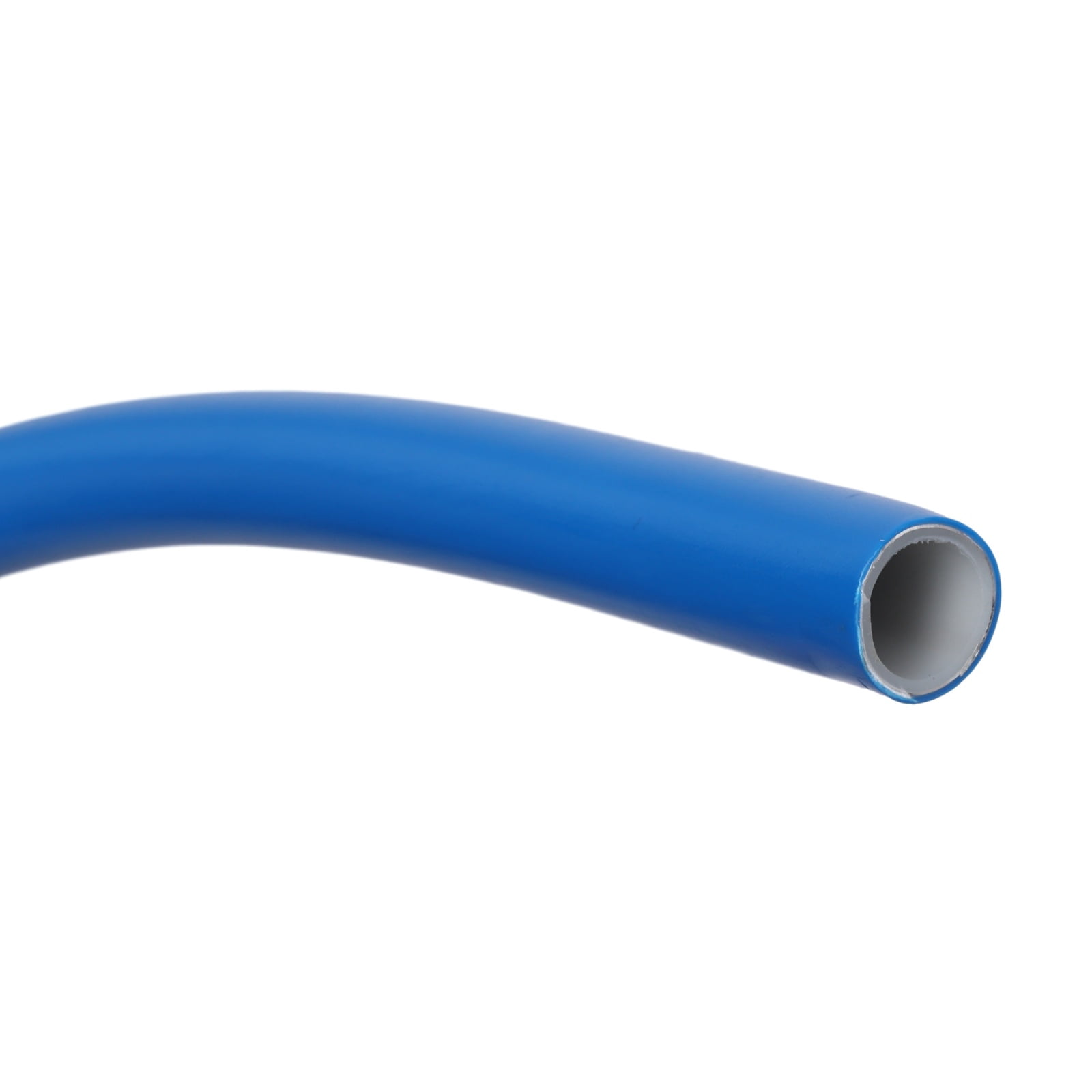 1/2" x 100ft PEX-AL-PEX Air Compressor Tubing Kit, Industrial Grade Blue Air Hose System with 30+ Fittings for Garage, Workshop & HVAC