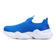 thumbnail image 5 of Djtdsds Kids Solid Color Knit Slip-On Sneakers Breathable Lightweight Casual Running Shoes Size:12.5-13 Years, 5 of 6