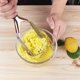 thumbnail image 4 of Triturador de patatas Sailing acero inoxidable Mango antideslizante oro rosa, 4 of 5