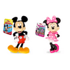 JA-RU Disney Classic Toys Mickey & Minnie Figures Squish & Pull Toys (1 Mickey & 1 Minnie) Stretchy Birthday Party Gifts for Kids Age 3 and up | W-AB-6900-2