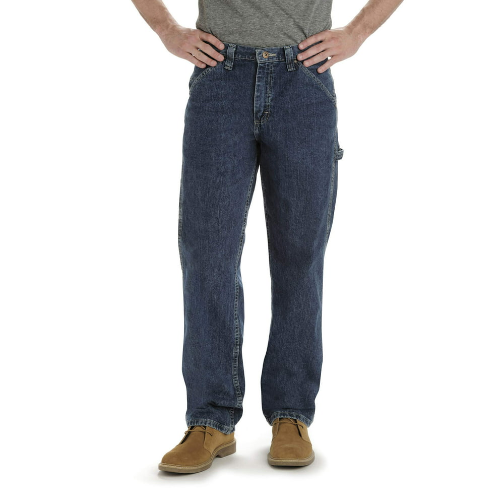 Lee - Lee Men's Big & Tall Comfort Fit Carpenter Jeans - Walmart.com ...