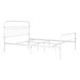 thumbnail image 4 of Homycasa Platform Beds Queen Size Metal Bed Frame, White, 4 of 8
