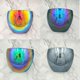 thumbnail image 2 of Gafas de sol polarizadas de espejo grande LANNMXG cara completa multicolor, 2 of 4