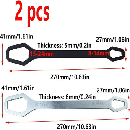 

High-Quality 8-24mm Torx Wrench Set with Double-Ended Self-Tightening Feature for Adjustable Wrench Tools