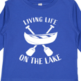 thumbnail image 4 of Inktastic Living Life on the Lake Boys or Girls Long Sleeve Toddler T-Shirt, 4 of 5