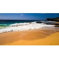 thumbnail image 2 of Bill Carson Photography 32x19 White Modern Wood Framed Museum Art Print Titled - Oahu Shore Waves, 2 of 4