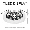 thumbnail image 5 of Panda Chic Chiffon Beach Dress with Polyester Straps - Women's Beach Skirt, 5 of 6
