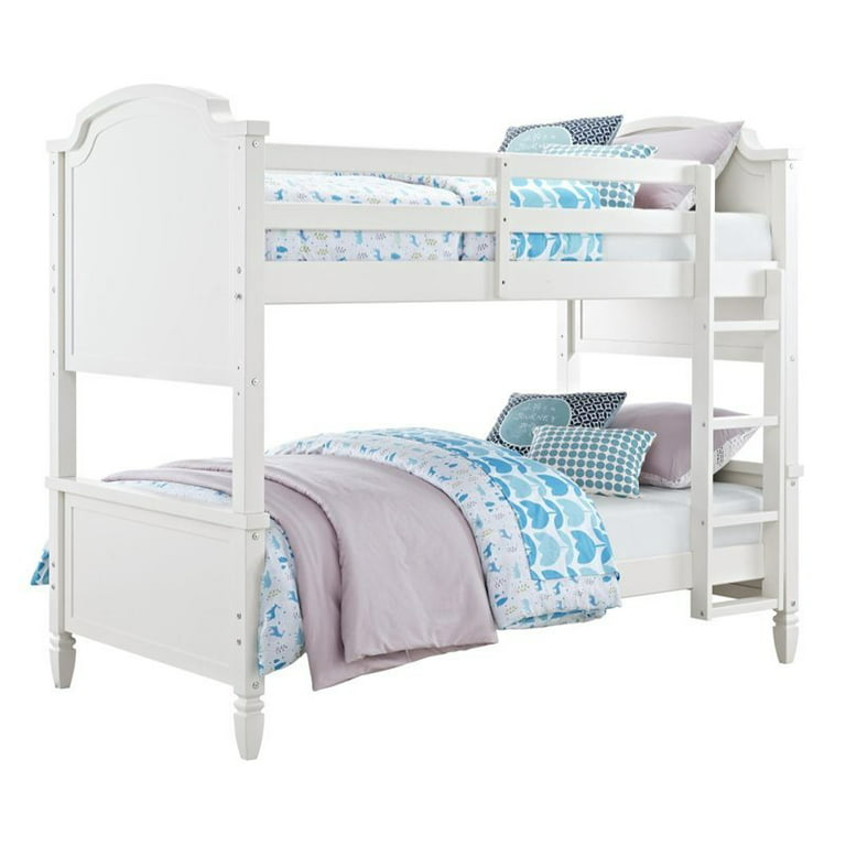 2 Piece Kids Bedroom Set With Bunk Bed, Loft Bed Dresser Set