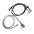 thumbnail image 1 of Shampoo Bowl Faucet Sprayer Kit Hot Cold Mixing Valve Salon Basin Faucet Sprayer with 120cm Hose, 1 of 5