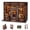 Bookstore, variant on BELEEV 3D Wooden Puzzle Carousel Music Box,DIY Wood Model Kit with Moving Horses,11.6" Self-Assembling Craft,No Glue Required,Nostalgic Home Decor Display,Unique Christmas Gift for Adults Teens