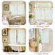 thumbnail image 2 of Cortinas Jinchan de Lino con Voile y Valance 61x61 cm Blanco, 2 of 7