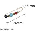 thumbnail image 3 of 1 Pack Creative Handmade Sweater, Jacket, Cardigan Pin, Versatile Ladies Brooch, Large Brooch, 3 of 3