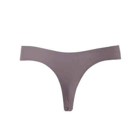 GHSOHS Womens Underwear Brief No Panty Line Underwear Seamless Women s Solid Low Waisted Casual Sports Fitness Underwear Cotton Crotch Seamless Underpants Grey Boyshorts Plus Size Underwear for  XL