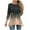 Black 01, variant on 3/4 Sleeve Tunic Tops for Women Dressy Casual Crewneck Floral Printed Loose Blouse Flowy Shirts Black 2XL