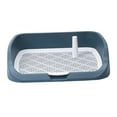 thumbnail image 6 of Pet Dog Toilet, Dog Potty Tray Puppy Pee Pad Anti Splashing Easy to Clean Reusable Indoor Lavatory Basin for Medium Dogs Training Pad Holder Light Blue, 6 of 10