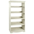thumbnail image 4 of Wood Bookcase White Distressed | Furniture Dash CAD963, 4 of 5