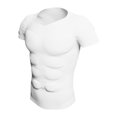 thumbnail image 2 of BLESIYA Fake Muscle Suit Shirt Men Chest Shaper for New Year Dress up Indoor Outdoor S, 2 of 8