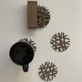thumbnail image 3 of Portavasos de madera líneas Kanija Diseño líneas, 3 of 4