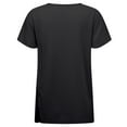 thumbnail image 3 of Women's Levelwear Black Seattle Kraken Influx Abyssal T-Shirt, 3 of 3