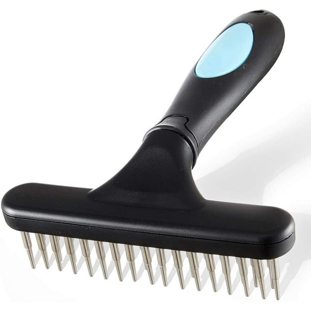 Dog comb top for undercoat