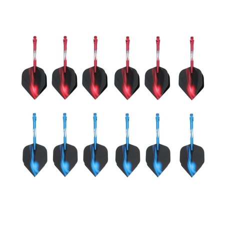 HOMEMAXS 1 Set of Tip Dart Flights Darts Grams Darts Beginner Throwing Darts (Assorted Color)