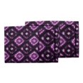 thumbnail image 3 of S4Sassy Purple Diamond Tie-Dye Washable Placemats & Napkins Table Decor Dining Mats, 3 of 3