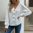 thumbnail image 2 of Womens Long Sleeve Tops Cotton Plus Size Fall Sweatshirt Casual Full Sleeve Round Neck Tops Loose Blouse Graphic Sweatshirt, 2 of 6