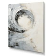 thumbnail image 2 of Designart "Majestic Motion In White And Grey" Abstract Spirals Wall Art Prints, 2 of 7