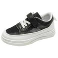thumbnail image 1 of B91xZ Espadrilles Classiques en Coton pour Filles avec Sangle Réglable, Noir 2, 1 of 5