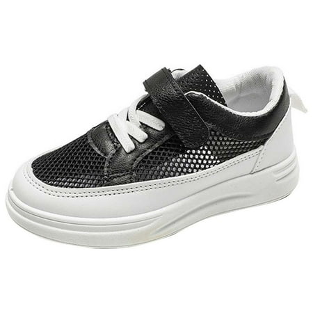 

NIUREDLTD Toddler Little Child Boys Sneakers Kindergarten Girls Board Shoes Sports Sandals Summer Casual Shoes Size 27