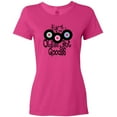 thumbnail image 3 of Inktastic Oldies but Goodies Records and Music Notes Women's T-Shirt, 3 of 5