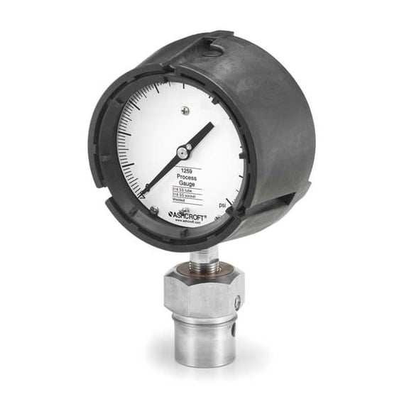 Ashcroft Pressure Gauge,0 to 200 psi,4-1/2In 451259SD04L/50312HH04TXCF200#