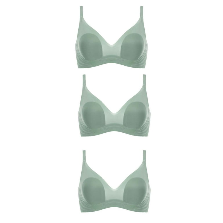 Mrat Clearance Sports Bras for Women High Support Supportive Sports Clear  Strap Nursing Bralette Cotton No Underwire Comfortable Clear Bra Straps