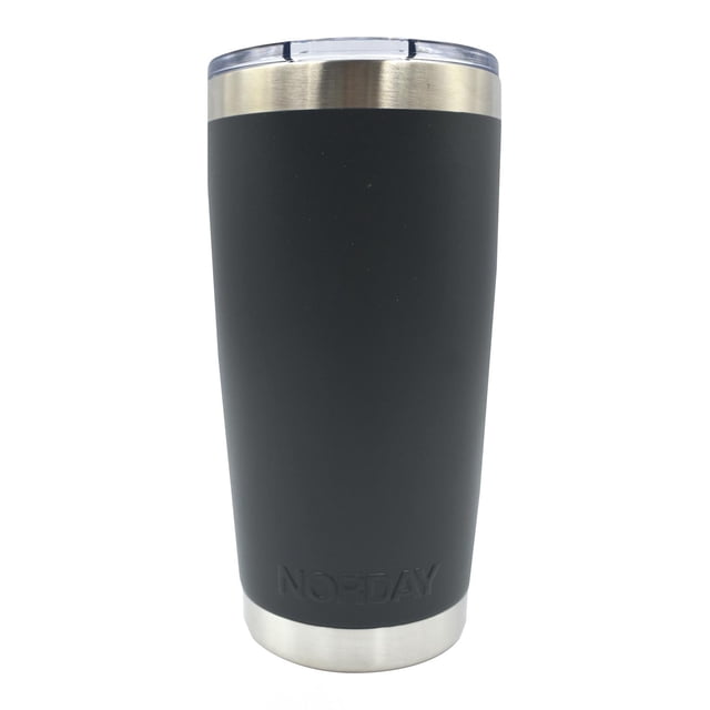 Vasos de Acero Inoxidable NORDAY Termo Tumbler Vaso Térmico 20oz 600ml Tapa Antiderrame gris