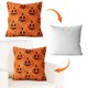 thumbnail image 3 of Cubierta Almohada Halloween 2 Piezas 18x18 Pulgadas Tapa Cojín () Naranja, 3 of 8