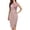 RD1, variant on Women's Sleeveless Contrast Sequin Wedding Guest Dress Bodycon Formal Party Dresses Side Split Evening Dresses for Women Navy M