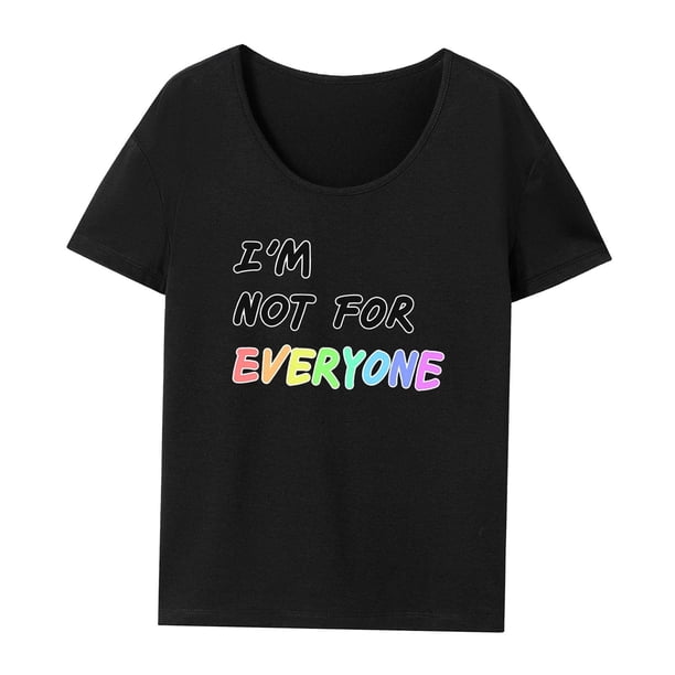 Camiseta para mujer con cuello redondo y cuello redondo para mochilero, senderismo, desplazamientos L