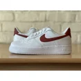 thumbnail image 3 of Ni - ke Ni - ke Air Force 1 Low '07 White Rugged Orange Women Size 6.5 DD8959-115 Sneakers, 3 of 5