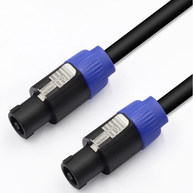 Cable de audio con conector de cuatro núcleos, cable de conexión de audio, conector de aviación, anillo de etapa, cable de altavoz con cabezal Ohm