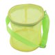 thumbnail image 3 of Bolsa para animales pequeños, portátil y transpirable, para hámster, con correas de hombro ajustables y cojín extraíble para exteriores, color verde, 3 of 14