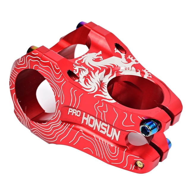 Youkk Bike Stem Frame Fitting Modification Professional Bikes Accessories Bicycles Handlebar Rise Stems Front Handlebars Components Red